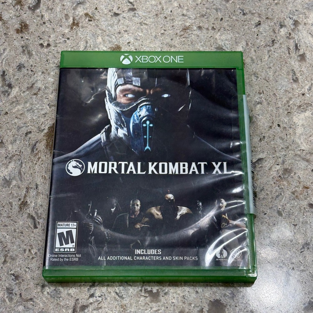 Mortal Kombat XL‎ Xbox One Game Ultimate Experience All Characters Skin Packs